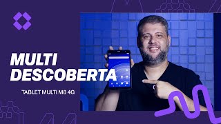 Multi Descoberta  Unboxing Tablet M8 [upl. by Berna]