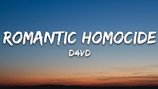 d4vd  Romantic Homicide Lyrics [upl. by Jt216]