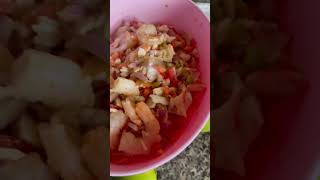 Delicioso camarón y centolla a la vinagreta receta en casa [upl. by Eniluqcaj]