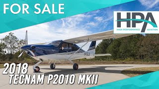 N456JB 2018 Tecnam P2010 MkII For Sale [upl. by Slavic549]