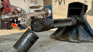 Effective process  How Nimble Mechanic Repaired Emergency A Broken Suspension Trunnion Shaft… [upl. by Dowling]