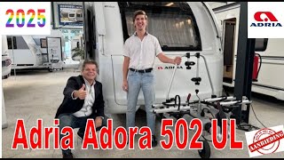 Adria Adora 502 UL modeljaar 2025 [upl. by Nolyar404]