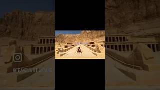 Mortuary temples of Hatshepsut Luxor Egypt april2021 travel [upl. by Ashlie]