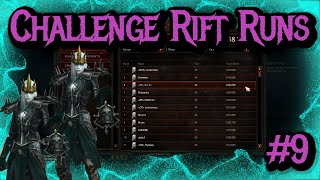 Diablo 3 Season 30  Challenge Rift Runs  Part 9  Necromancer  Rank 3 [upl. by Ellan576]