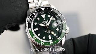 Seiko 5 GMT SSK035 SSK035K1 [upl. by Nylaras]