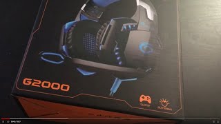 Unboxing VersionTECH G2000 gaming headset [upl. by Mccomb]