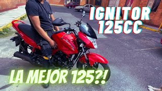 Review de la ingnitor 125 de hero la mejor moto 125 [upl. by Anahsohs60]