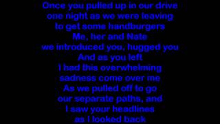 Eminem ft Nate Ruess Headlights HD Lyrics YouTube [upl. by Nalani362]