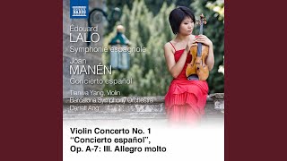 Violin Concerto No 1 quotConcierto españolquot Op A7 III Allegro molto [upl. by Dnamra823]