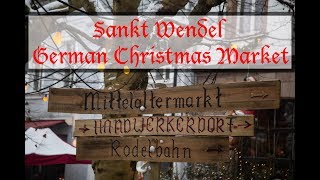 Sankt Wendel Mittelalter Christmas Market [upl. by Lib]