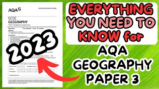 Everything you need to know for GCSE Geography Paper 3 2023 and free 9 mark essay plan [upl. by Assiron]