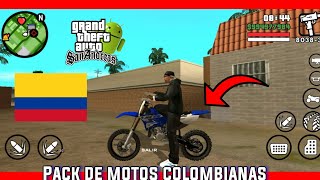 💥PACKS DE MOTOS SIN DFF NI TXD PARA GTA SA ANDROID 🇨🇴 FtGTASAANDROID LINK DIRECTOS [upl. by Sone]