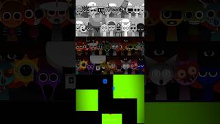 All Incredibox Sprunki Characters Singing Together Mod Happy vs Horror  Blue Bouncing Square [upl. by Volny]