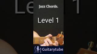 Guitar Tutorial  Jazz Chords Progression Level by Chan guitarchords guitartutorial guitarlesson [upl. by Gujral]