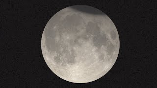 Live Lunar Eclipse SuperMoon Harvest Moon September 18 2024 [upl. by Nama]