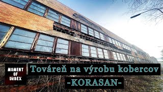 Továreň na výrobu kobercov 🏭 KORASAN [upl. by Mani]