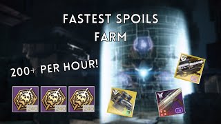 Fastest Spoils of Conquest Farm in Witch Queen Destiny 2 PATCHED [upl. by Inalak]