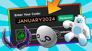 8 NEW CODES JANUARY 2024 Roblox Promo Codes For ROBLOX FREE Items and FREE Hats UPDATED [upl. by Thirza]