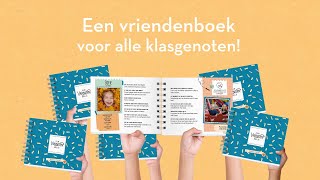 Mijn Vriendenboekje  Maak met de hele klas een boekje voor het afscheid van groep 8 [upl. by Nnylrats]