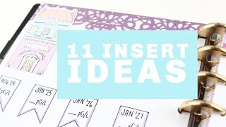 11 Ideas for How to Use Your Planner Dot Grid and Blank Pages  Happy Planner [upl. by Enyrat]