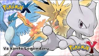 Pokémon XY  Kanto Legendary Battle Music HQ [upl. by Krall]