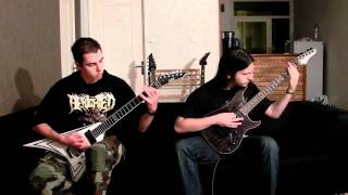 All That Remains  The Weak Willed  2 Guitars Cover [upl. by Eniretac]