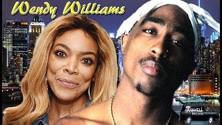 WENDY WILLIAMS GETS MAD OVER TUPAC QUESTIONS AND WALKS OUT OF A INTERVIEW [upl. by Munniks107]