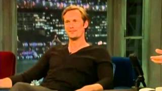 Alexander SkarsgardSwedish Accent on Jimmy Fallon [upl. by Ainigriv]