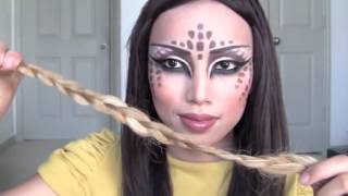 dope2111 Katy Perrys ET Music Videos AlienDeer Makeup Tutorial [upl. by Aber]