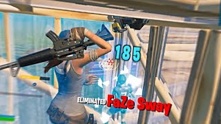 Nina 🔫 Fortnite Montage  Best keyboard Settings For AIMBOT Piece Control 🧩 [upl. by Ylliw]