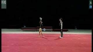 ACROGYM WK 2006 JUNIOREN MIX PAIR ENGELAND [upl. by Bernard]