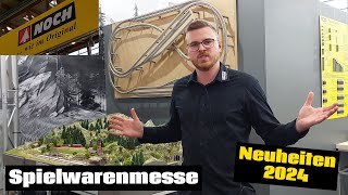 Noch Neuheiten 2024  Neue Figuren Bäume Themensets Modellbahn  Spielwarenmesse [upl. by Lowery84]