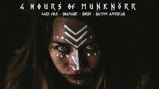 4 hours of Dark Folk  Viking  Native American Music by Munknörr [upl. by Kohn376]