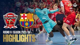 Telekom Veszprém HC vs BARÇA  MOTW  Round 9  EHF Champions League Men 202324 [upl. by Yenffad]