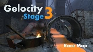 Portal 2 Racing  Gelocity Stage 3 [upl. by Ilime]