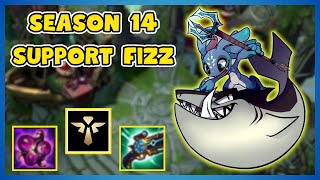 How To Play Fizz Support IN Season 14  Fizz Support vs Bard PBE [upl. by Jared]