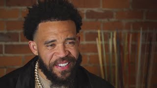 JUGLIFE Sacramento Kings Javale McGee talks Water for Life Softball game [upl. by Helena]