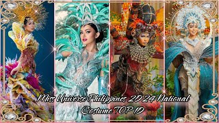 Miss Universe Philippines 2024 National Costume TOP 10 [upl. by Aik]