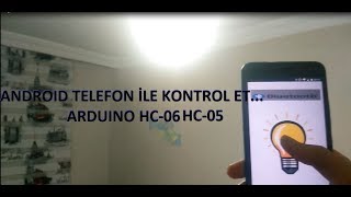 Bluetooth kumandalı lamba Kontrolü220V Android [upl. by Boyer172]