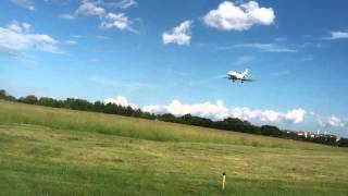 Dassault Falcon Landing at Westchester County Airport [upl. by Stirling]