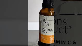 deconstruct vitaminc serum sunscreen [upl. by Ellebana407]