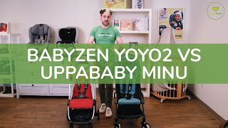 BABYZEN YOYO2 VS UPPAbaby Minu  Stroller Comparison  Stroller Review  Magic Beans [upl. by Orest950]