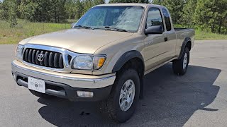 2003 Toyota Tacoma 27L 5spd Extremely well maintained Runs and drives like new [upl. by Leahcimed]