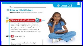 Go Math 5th Grade Lesson 22 Divide 1Digit Divisors [upl. by Samalla480]