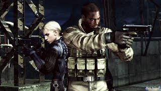 RESIDENT EVIL 5  DLC  EVASIÓN A LA DESESPERADA  PS4  COOP [upl. by Ardnosak]