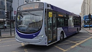 New First Bus Sheffield X First Manchester Bee Network 69537 On 82 From Millhouses To HallParkHead [upl. by Landan]