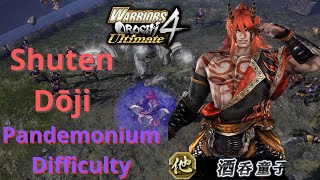 WARRIORS OROCHI 4 Ultimate Shuten Doji ❤️ Pandemonium Difficulty Gameplay [upl. by Vitek502]