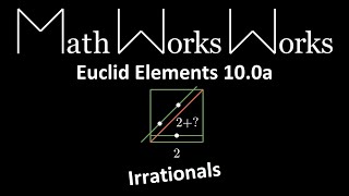 Euclid Elements  Introduction 100a [upl. by Ennaul]