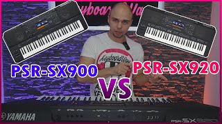 Yamaha PSRSX920 vs Yamaha SX900 SOUNDS AND STYLES COMPARISON [upl. by Ernesto]