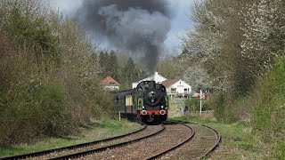 Een ritje met de stoomtrein over de Miljoenenlijn [upl. by Alaekim]